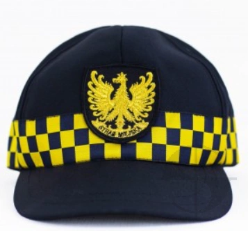 Czapka Straż Miejska - szachownica