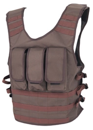 Kamizelka - brązowa