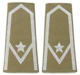 Pagony (pochewki) wyjściowe Straży Granicznej - młodszy chorąży