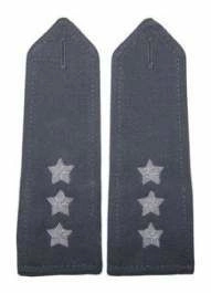 Pagony stalowe do koszulo-bluzy Wojska Polskiego - porucznik