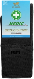 Skarpety MEDIC Frotte - czarne