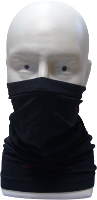 Komin wełniany BRUBECK - czarny