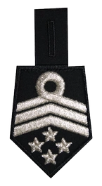 Patka do koszuli OSP, oddział powiatowy - prezes zarządu