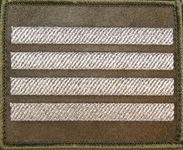 Dystynkcja na kurtkę khaki - plutonowy