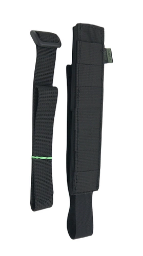 Super stabilny uchwyt na tonfę, molle - czarny