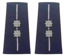 Pagony (pochewki) granatowe Policji - aspirant