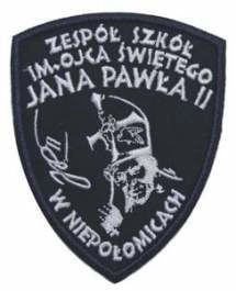 Emblemat szkolny "NIEPOŁOMICE"