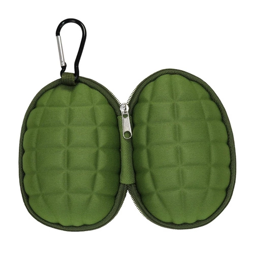 Etui na klucze w kształcie granatu - olive