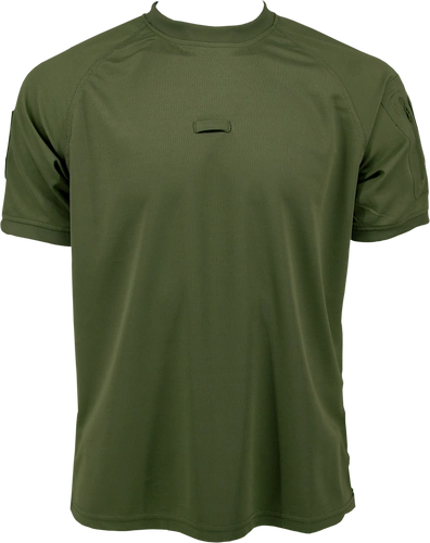 T-shirt poliestrowy - oliwkowy