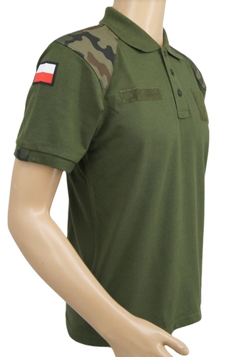 Koszulka polowa Wojska Polskiego z flagami