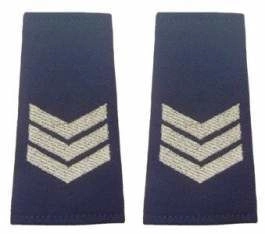 Pagony (pochewki) granatowe Policji - sierżant sztabowy