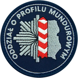 Emblemat OPM - ciemnogranatowy