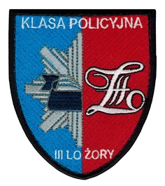 Emblemat szkolny III LO Żory - KLASA POLICYJNA