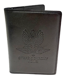 Etui na notatnik służbowy Straży Ochrony Kolei