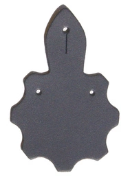 Podkładka pod odznakę policyjną - czarna