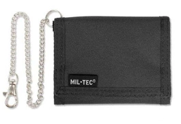Portfel Mil-Tec z łańcuszkiem - czarny