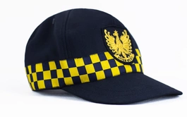 Czapka Straż Miejska - szachownica