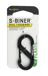 Karabińczyk Nite Ize - S-Biner Dual Carabiner 2 - plastikowy, czarny