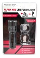 Latarka ręczna, Falcon Eye ALPHA z focusem -450 lm, FHH0132, zestaw (uchwyt rowerowy), blister