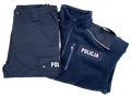 ZESTAW: Spodnie przejściowe ripstop i bluza polarowa Policji