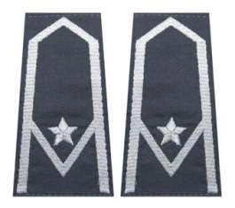 Pagony (pochewki) do kurtki całorocznej Służby Więziennej - młodszy chorąży