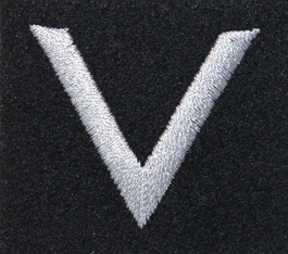 Stopień Wojska Polskiego do beretu czarnego - sierżant