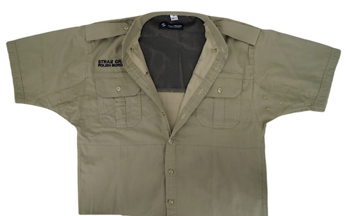 Koszula służbowa Straży Granicznej POLISH BORDER GUARD - krótki rękaw