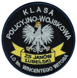 Emblemat szkolny CZARNY Janów Lubelski