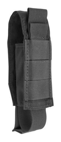 Ładownica molle uniwersalna, gaz, latarka - czarna