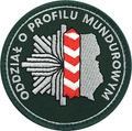 Emblemat OPM - ciemnozielony