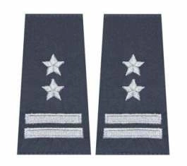 Pagony (pochewki) do kurtki całorocznej Służby Więziennej - podpułkownik