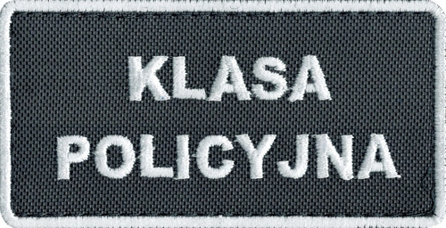 Emblemat szkolny KLASA POLICYJNA