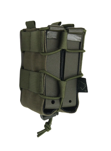 Podwójna ładownica na magazynki Szybka PRO AR15 Kydex