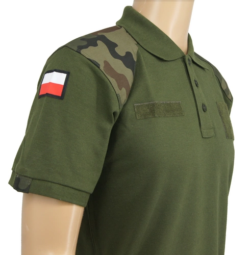 Koszulka polowa Wojska Polskiego z flagami