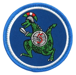 Emblemat wyjściowy 5 batalionu dowodzenia