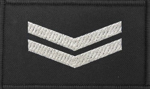 Dystynkcja czarna Policji, mała - starszy sierżant