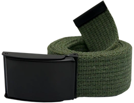 Pasek bawełniany - khaki