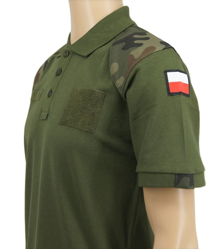 Koszulka polowa Wojska Polskiego z flagami