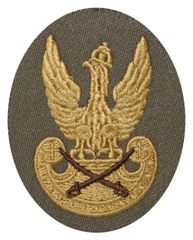 Orzełek FKO na furażerkę khaki - duży