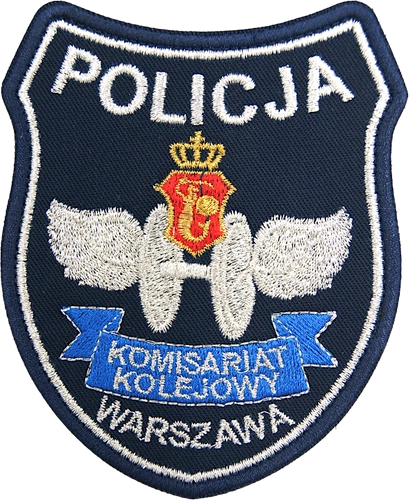 Emblemat Komisariat Kolejowy Policji w Warszawie