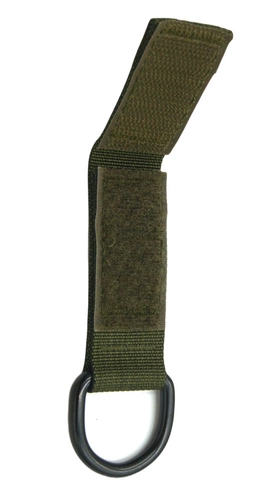 Taktyczny metalowy D-ring do paska, oliwkowy