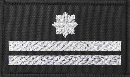Dystynkcja czarna Policji, mała - podinspektor