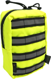 Organizer, panel administracyjny pionowy - Hi-Viz + srebrny odblask 3x4