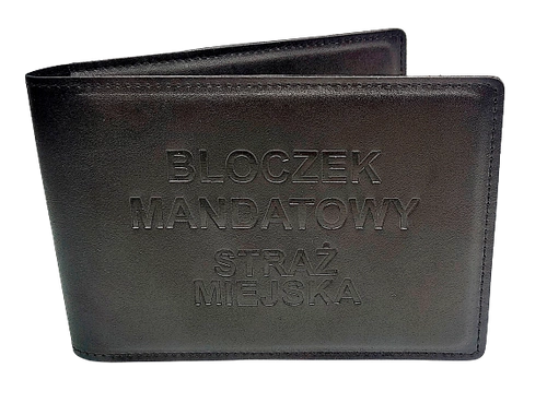 Etui na bloczek mandatowy - Straż Miejska