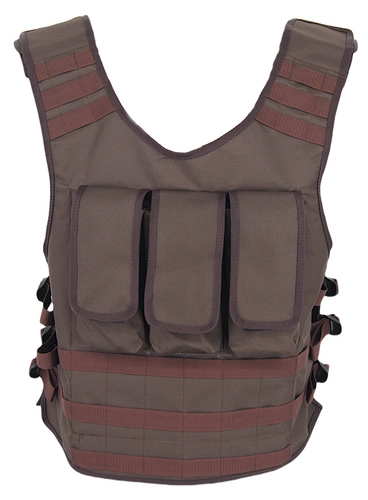 Kamizelka - brązowa