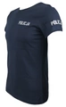 T-shirt granatowy Policji - damski