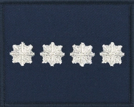 Dystynkcja na softshell Policji - nadkomisarz