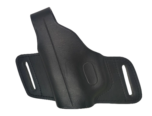 Kabura, Futerał skórzany motyl krótki do P99 Walther - czarna, lewa