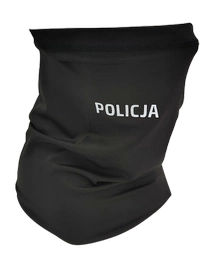 Komin ochronny z napisem Policja - czarny