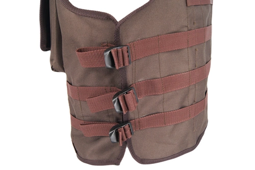 Kamizelka - brązowa